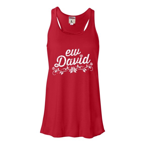 Womens Ew David Flowy Racerback Tank Top T-Shirt