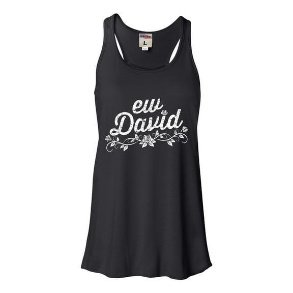 Womens Ew David Flowy Racerback Tank Top T-Shirt