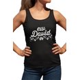 thumbnail image 1 of Womens Ew David Racerback Tank Top T-Shirt, 1 of 1