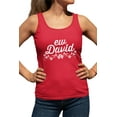 thumbnail image 1 of Womens Ew David Racerback Tank Top T-Shirt, 1 of 1