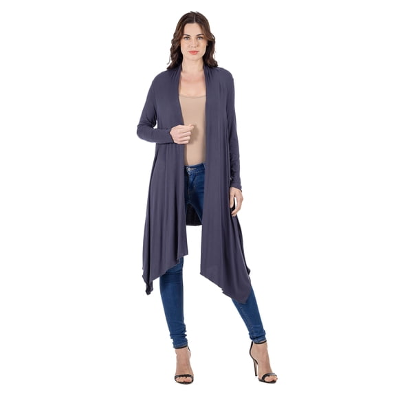 Womens Extra Long Cardigan