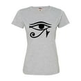 thumbnail image 1 of Womens Eye Of Horus Eye Of Ra Deluxe Soft T-Shirt, 1 of 1