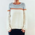 thumbnail image 1 of Womens Fair Isle Sweater Western Long Sleeve Open Front Button Down Knit Pullovers Sweater Outwear Beige XXL, 1 of 4