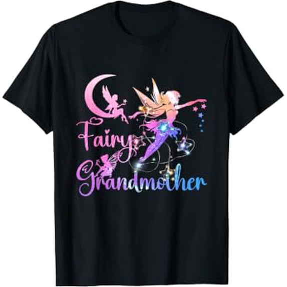Womens Fairy Grandmother Fairytales Grandma Granny Ever T-Shirt