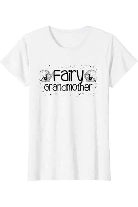 Womens Fairy Grandmother Fairytales Grandma Granny Mother's Day T-Shirt