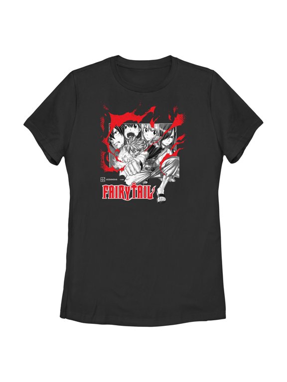 Womens Fairy Tail Team Natsu Blaze T Shirt