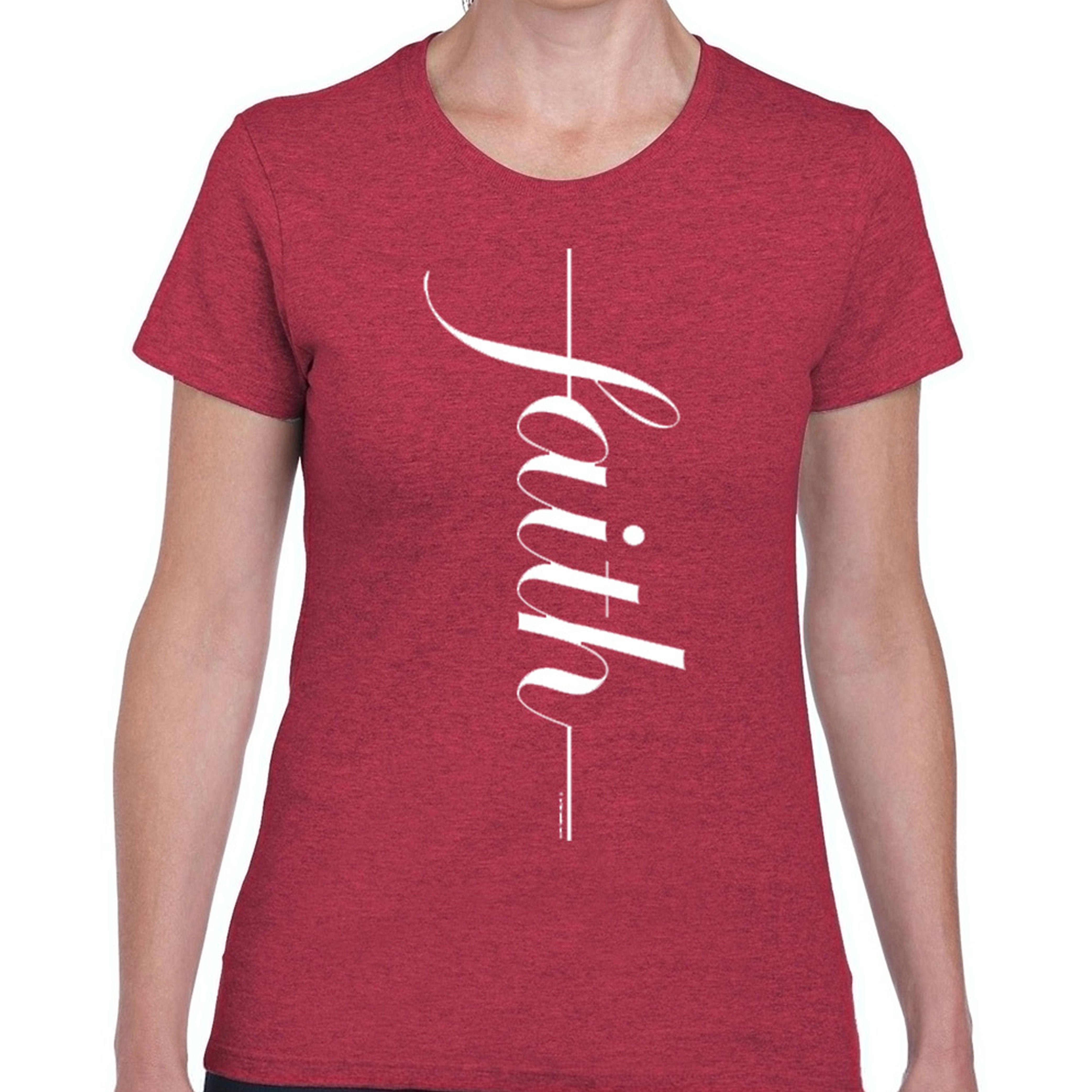 faith t shirt with cross