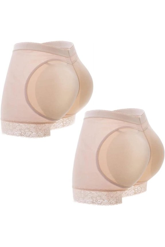 Womens Fake Buttock Briefs Butt Lifter Padded Control Panties Hip Enhancer Underwear Shapewear Boyshort