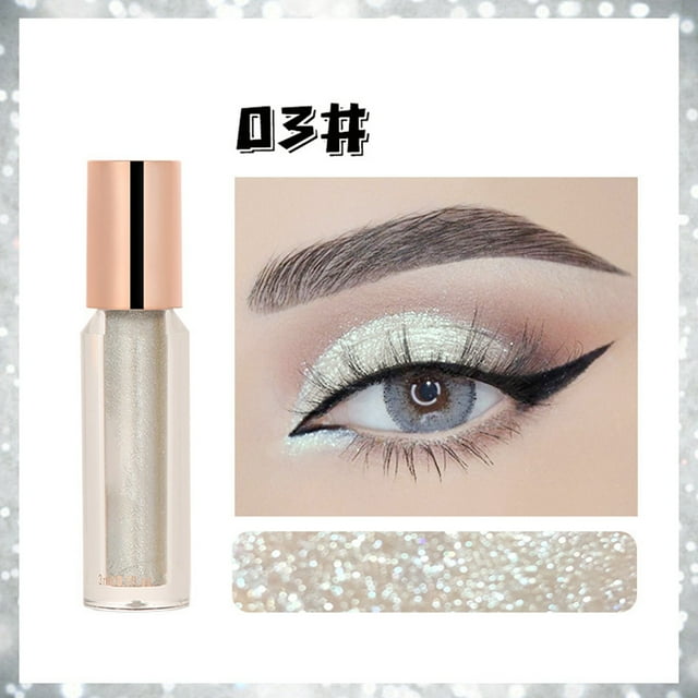 Womens Fall Fashion 2024 Diamond Crushed Liquid Eyeshadow Pearlescent