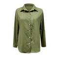 thumbnail image 1 of Womens Fall Fashion Shirts Long Sleeve Outdoor Cool Fishing Hiking Tops for Women 2023, 1 of 5