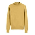 thumbnail image 1 of Womens Fall Sweater Long Sleeve Crew Knit Pullover Tops Trendy Dressy Blouse Business Casual Outfit Fashion 2025 Yellow M, 1 of 7