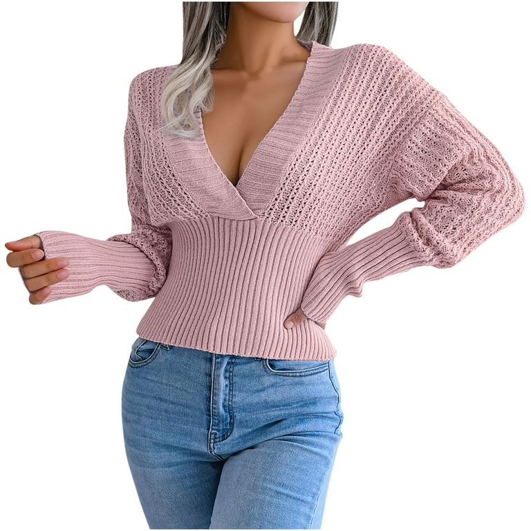 Sexy Solid Hollowed Out With Bow V Neck Tops Sexy Solid Hollowed Out With Bow V Neck Tops