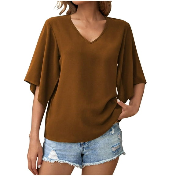 Womens Summer Tops Casual Short Sleeve Crop Tops Casual Lace Western Tshirts Shirts Fringe White Blouse Button Up Cute