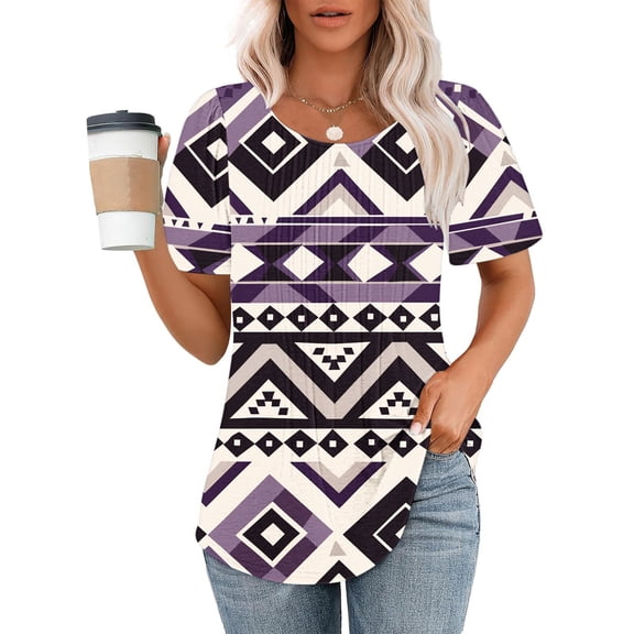 Womens Fall Tops Casual Short Sleeve Summer Tops Plus Size Cute Tshirts Shirts Tummy Hiding Blouses Dressy Casual Casual 3Xl