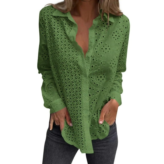 Womens Fall Tops Women's Elegant Half High Neck Bubble Long Sleeve Pleated Fitted Blouse Top
