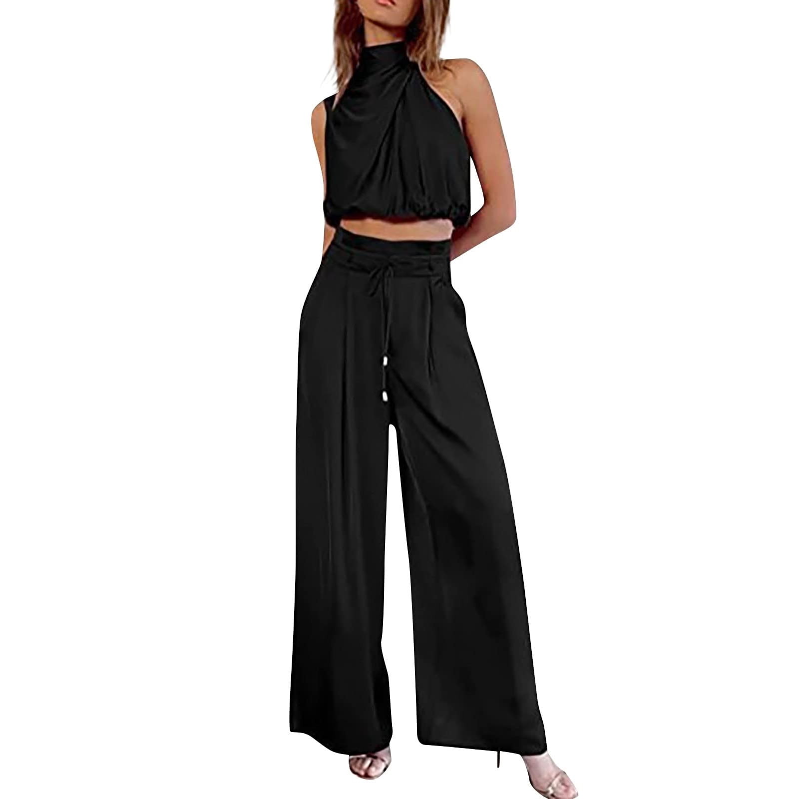 Yeshire Women's 2-Piece Pajama Set - Turtleneck Pullover & Pants Loungewear, Polyester Spandex Tracksuit - View #2