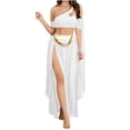 thumbnail image 1 of Womens Fashion 2026 Lingerie for Women Rave Outfits for Festival Sexy Costume Outfit Mesh Sheer Bra Top High Waist Split Maxi Skirt, 1 of 4