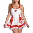 thumbnail image 1 of Womens Fashion 2026 Sexy Lingerie for Women Naughty Outfit,Exotic Lingerie Set Cosplay Nurse Mini Skirt for Dating, 1 of 2