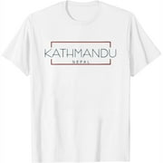 Womens Fashion Kathmandu Nepal Round Neck T-Shirt White Small