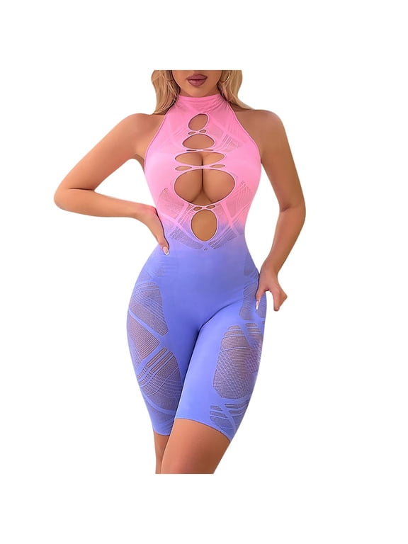 Womens Fashion Lingerie For Women Plus Size Naughty Lingerie Deep V Teddy Babydoll Sexy Lace Bodysuit