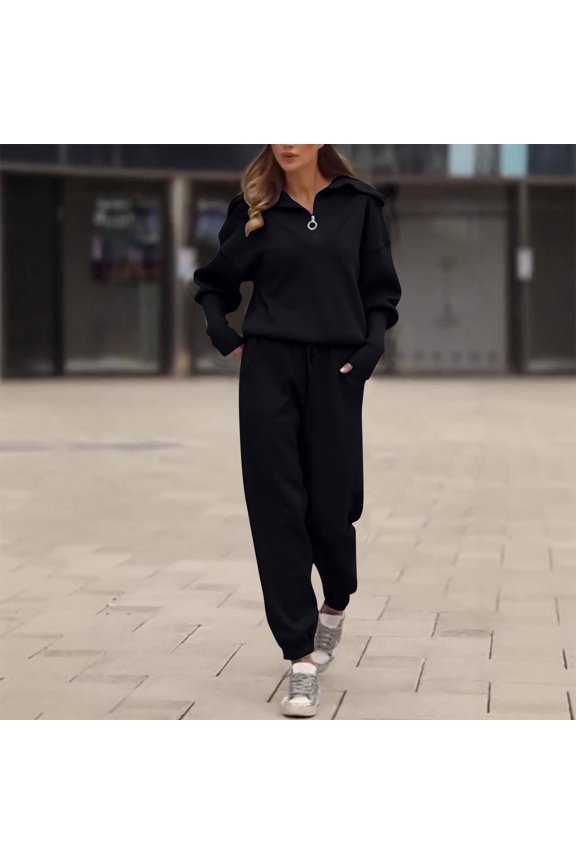 Womens Fashion New Fall and Winter Fashion Long-sleeved Suit Trendsetting Women's Apparel