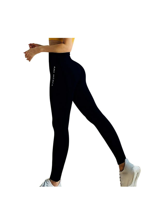 Womens' Fashion Plus Size Yogo Gym Pants High Waist Capris Running Pants Quick Dry Sports Yoga Pants Clearance Under 10$!