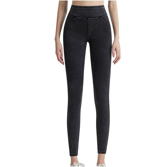 Womens' Fashion Plus Size Yogo Gym Pants Summer Solid Color High Waist Slimming And Hip Lifting Peach Elastic Outwear With Double Pockets Running Yoga Casual Pants Clearance Under 10$!