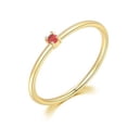thumbnail image 1 of Womens Fashion Rings Copper Inlaid Zircon Geometric Design Elegant Simple Rings for Women, 1 of 9