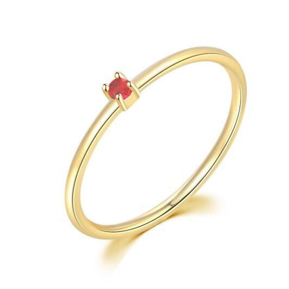 Womens Fashion Rings Copper Inlaid Zircon Geometric Design Elegant Simple Rings for Women
