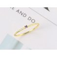 thumbnail image 1 of Womens Fashion Rings Copper Inlaid Zircon Geometric Design Elegant Simple Rings for Women, 1 of 9