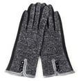 thumbnail image 1 of Womens Fashion Smart Glove - with Buttons Black, 1 of 1