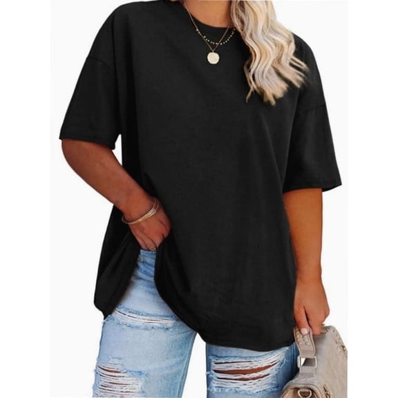 Womens Fashion Workout T Shirts Plus Size Tops Summer Clothes Short Sleeve Spring Tee