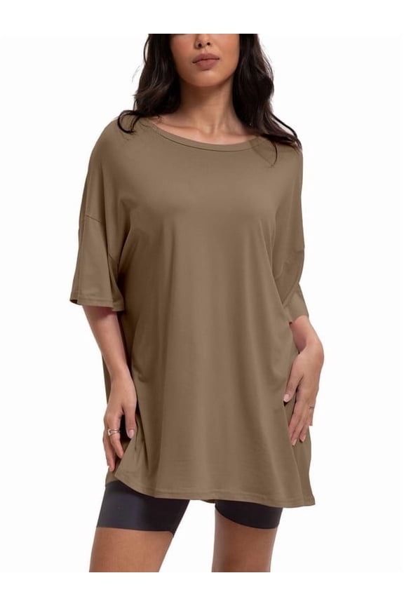 Womens Fashion Workout T Shirts Plus Size Tops Summer Trendy Clothes Short Sleeve Spring Tee