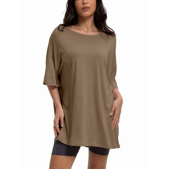 Womens Fashion Workout T Shirts Plus Size Tops Summer Trendy Clothes Short Sleeve Spring Tee