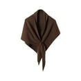 thumbnail image 1 of Womens Fashionable Triangle Shawl Scarf,Knitted Shawl Triangle Scarf,Solid Color Large Shawls, 1 of 7