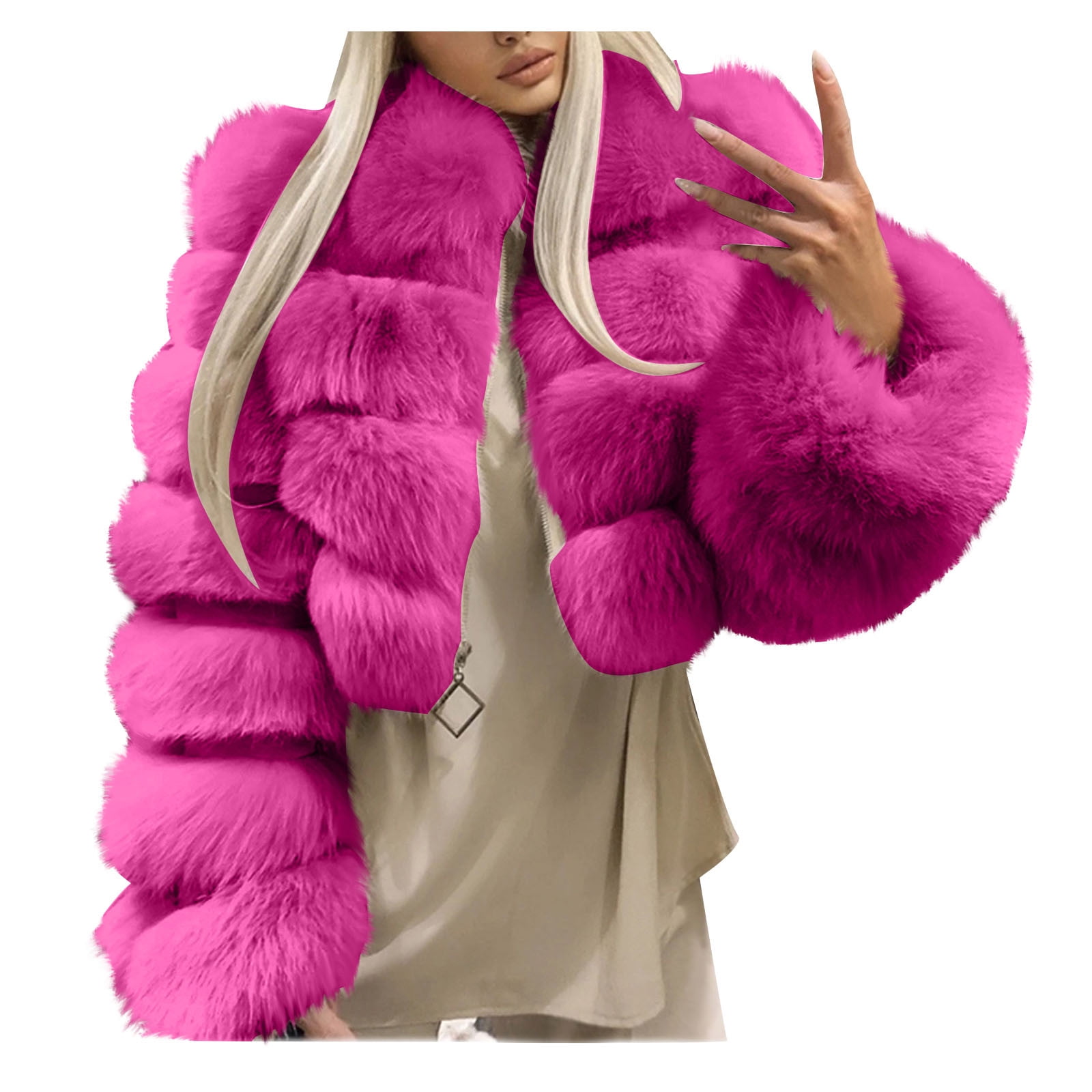 Short fur jackets for weddings best sale