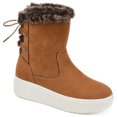 thumbnail image 1 of Womens Faux Fur Trim Winter Boot, 1 of 8