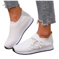 thumbnail image 1 of Womens Faux Leather Flat Walking Shoes Wide Toe Box Lace Up Dressy Oxfords Comfortable Round Toe Non Slip Business Loafers Brown Size 9.5, 1 of 7