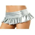 thumbnail image 1 of Womens Faux Leather Mini Skirt, High Waisted Bodycon Pencil Skirt for Women and Teens, Party Short Skirt, 1 of 2