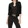 thumbnail image 1 of Womens Faux Leather Moto Biker Jacket, 1 of 3