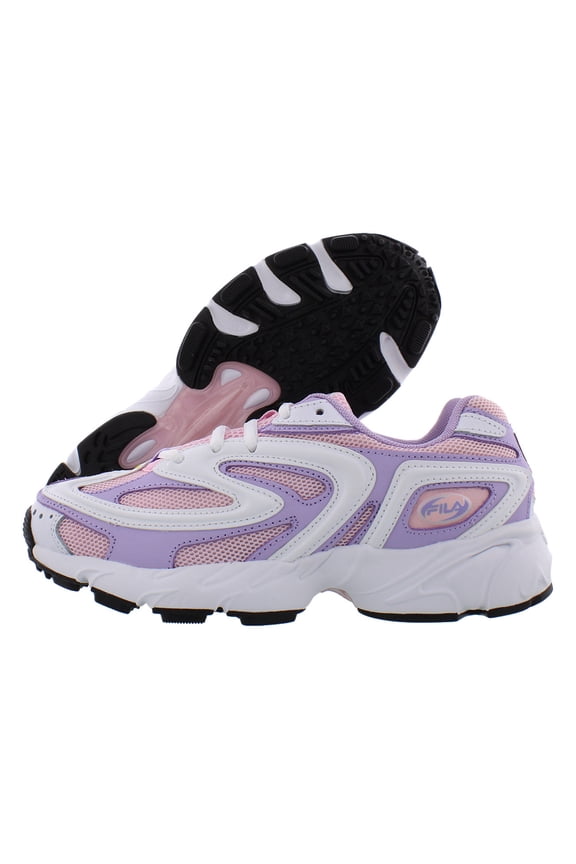 Womens Fila Fila Creator Shoe Size: 6.5 Chalk Pink - White - Pastel Lilac Fashion Sneakers