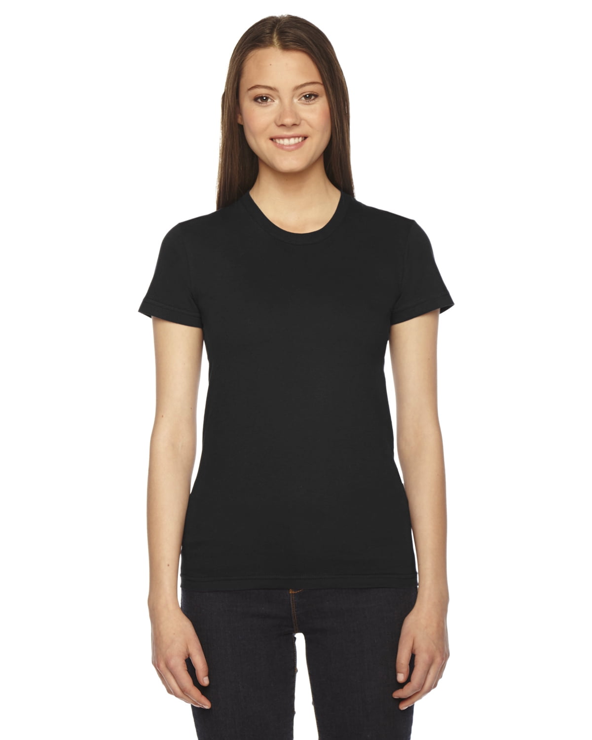 Womens Fine Jersey Short-Sleeve T-Shirt