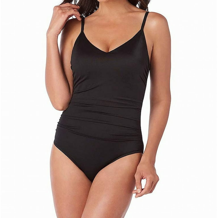Firm Shape Swimsuit - Black - Ladies