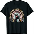 thumbnail image 1 of Womens First Grade Girls Boys Teacher Team 1St Grade Squad T-Shirt Black 4X-Large, 1 of 5