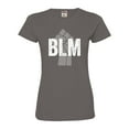 thumbnail image 1 of Womens Fist BLM Black Lives Matter Deluxe Soft T-Shirt, 1 of 1