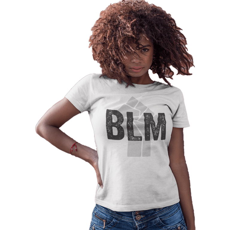 Blm fist sale t shirt
