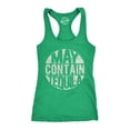 thumbnail image 1 of Womens Fitness Tank May Contain Tequila Tanktop Funny Tequila Drinking Racerback, 1 of 8