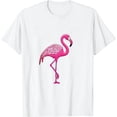 thumbnail image 1 of Womens Flamingo Printed T-Shirt Summer Cute Short Sleeve Graphic Tees Tops, 1 of 5