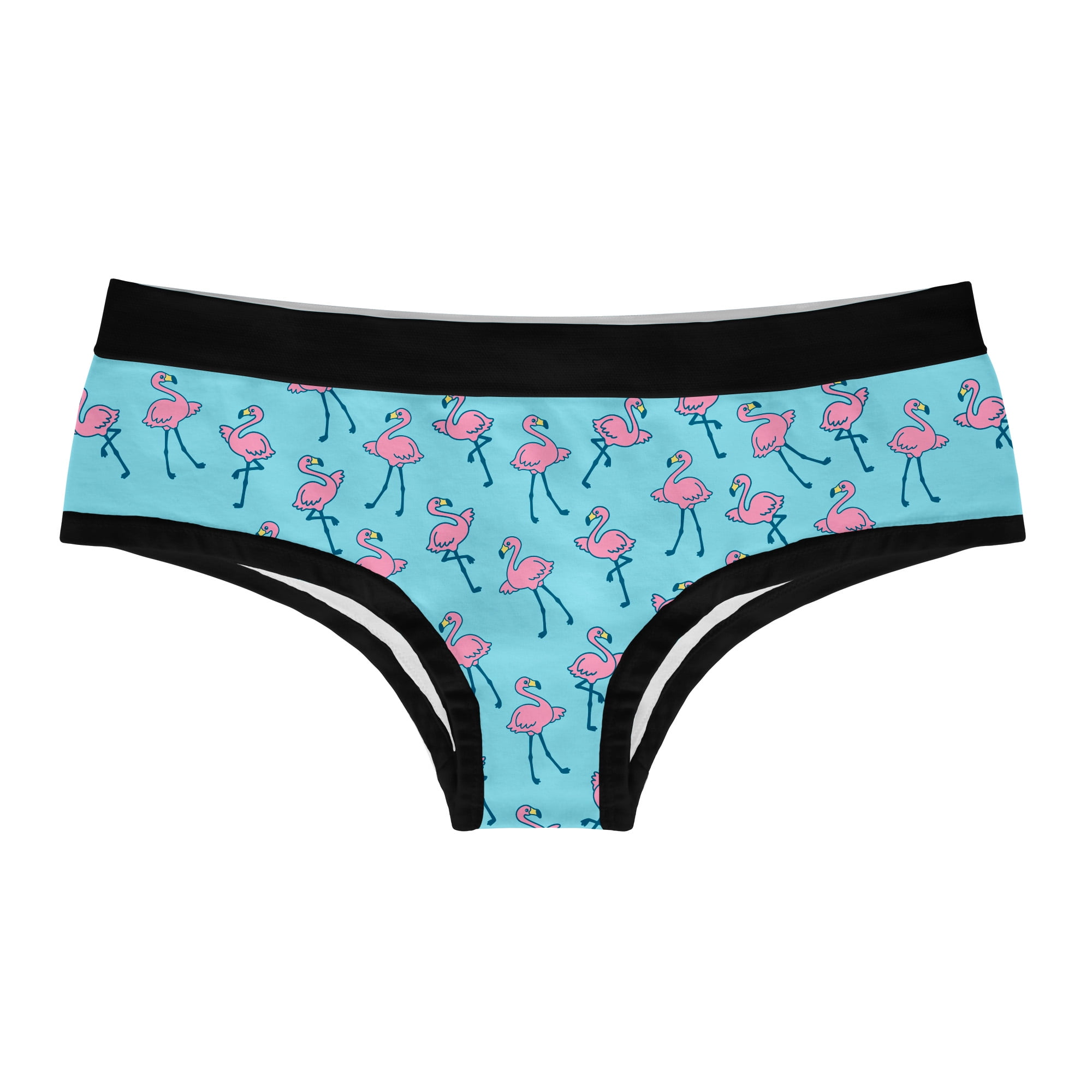 Low Waist Ladies Knickers Cute Mermaid Fish Unicorn Cat Stretchy Panties  for Women Full Coverage Briefs Underwear, L