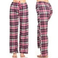 thumbnail image 1 of Womens Flannel Pajama Pants, Long Novelty Cotton Pj Bottoms, 1 of 6